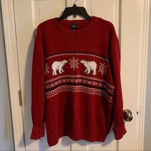 Dockers Winter Polar Bear Thick Men’s Sweater